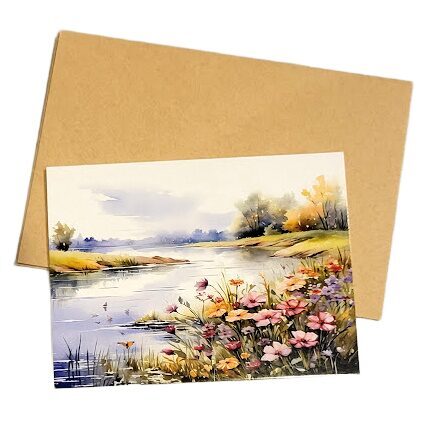 Apsveikumu kartiņa ar aploksni 0517020